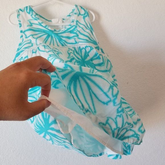 Gymboree Girl's Floral Sleeveless Blouse size 10 - Picture 4 of 6